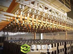 Ekstrudor do układania cegieł z gliny do układania cegieł o pojemności 25000 cegieł/h