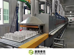 Bliższe spojrzenie: Maszyna do produkcji pustych cegieł z gliny Maszyna do formowania pustych bloków z piecem rolkowym